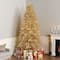 9ft. Pre-Lit Platinum Metallic Artificial Christmas Tree, White LED Lights